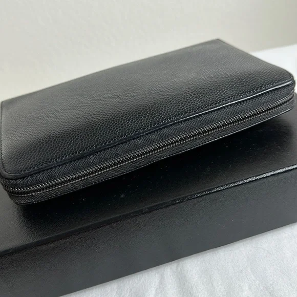 Chanel caviar long zip wallet - Picture 4 of 13